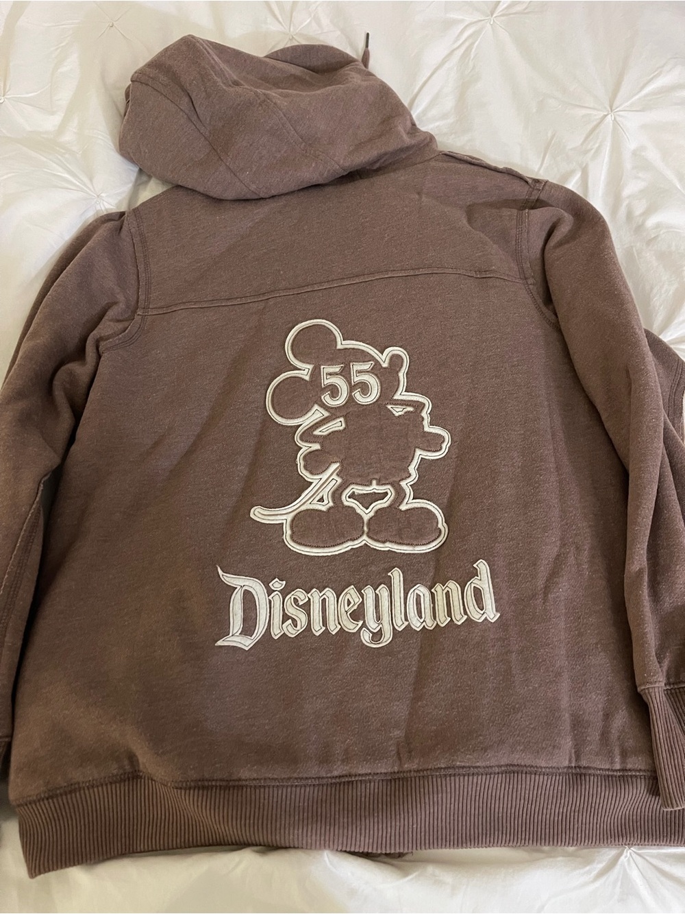 Disney’55th Anniversary Brown Hoodie Jacket